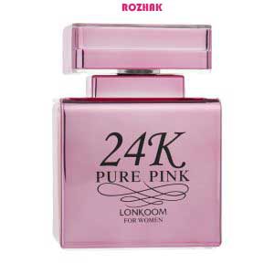 ادو پرفیوم زنانه لنکوم مدل 24K PURE PINK حجم 100 میلی لیتر