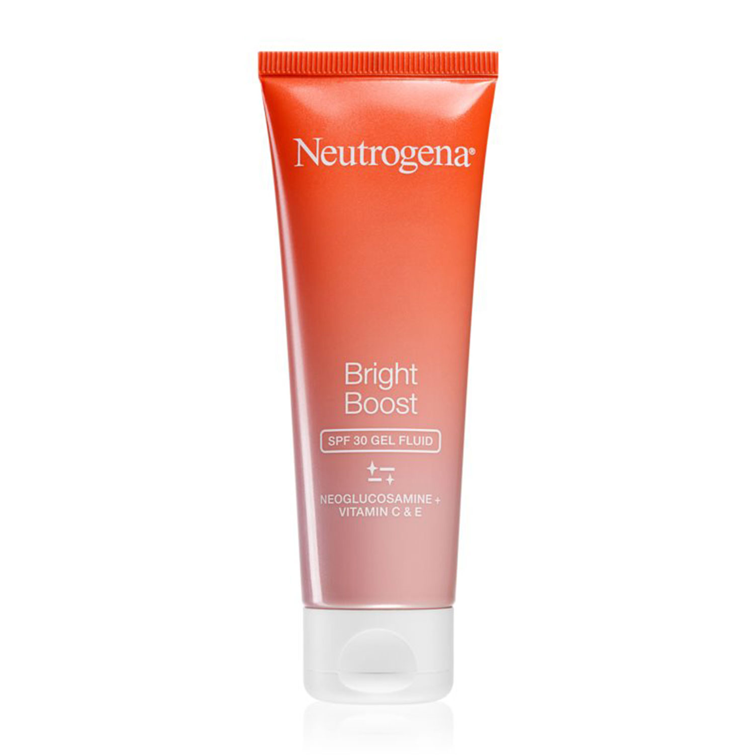 ضد آفتاب بدون رنگ نوتروژینا spf 30 مدل Bright Boost مناسب برای انواع پوست حجم 50 میلی لیتر