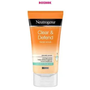 اسکراب لایه بردار Clear & Defendنوتروژینا150میلی لیتر