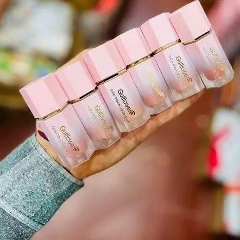 رژ گونه مایع گل فلاور مدل پددار