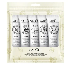 کرم مرطوب‌کننده سادور مدل شیر حجم 25 میلی‌لیتر بسته 5 عددی