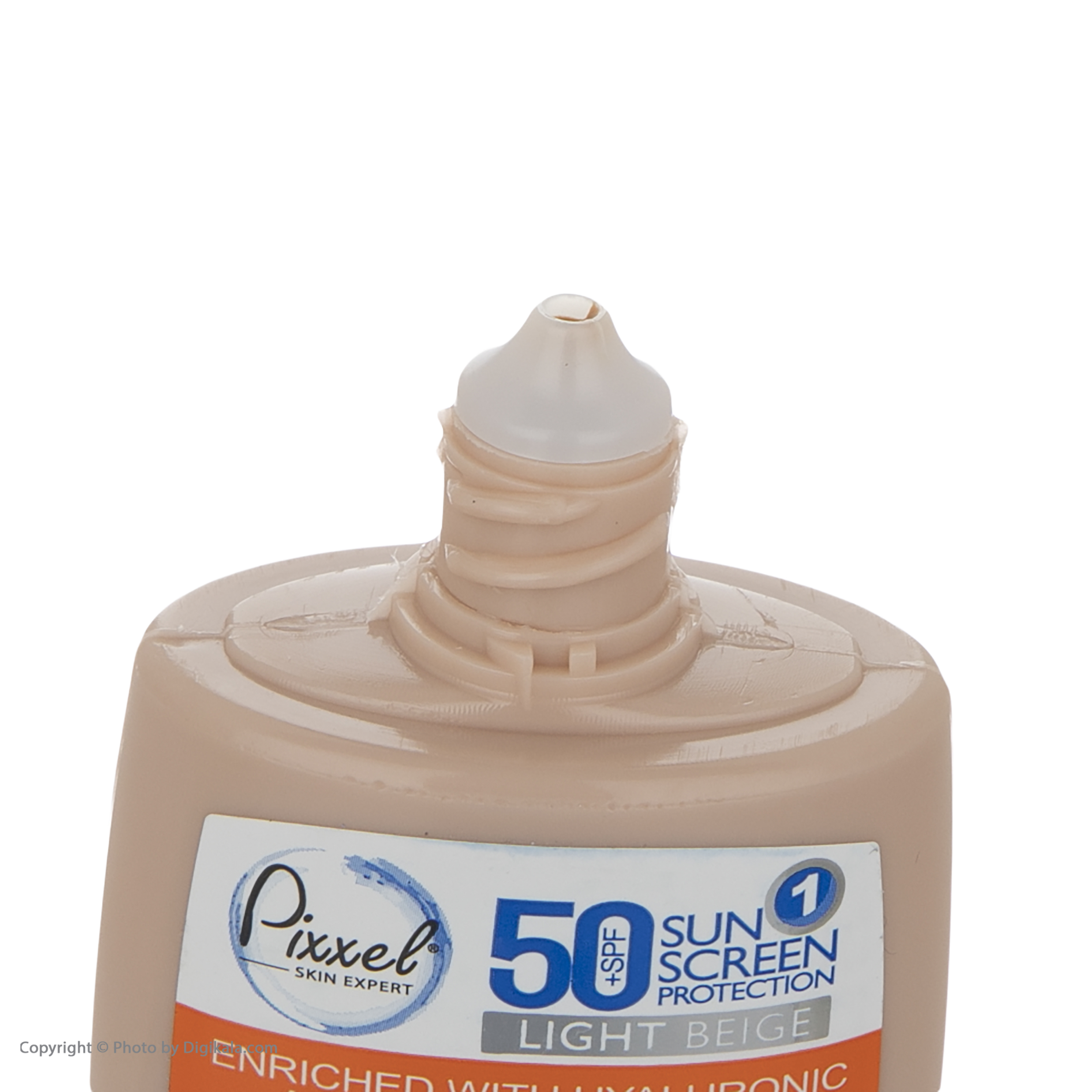 کرم ضدآفتاب رنگی پیکسل +SPF50 مدل LIGHT BEIGE، مناسب پوستهای حساس و خشک، حجم 50 میلیلیتر