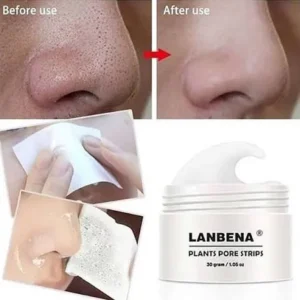 چسب بینی لانبنا از بین برنده جوش سرسیاه وزن 30 گرم
