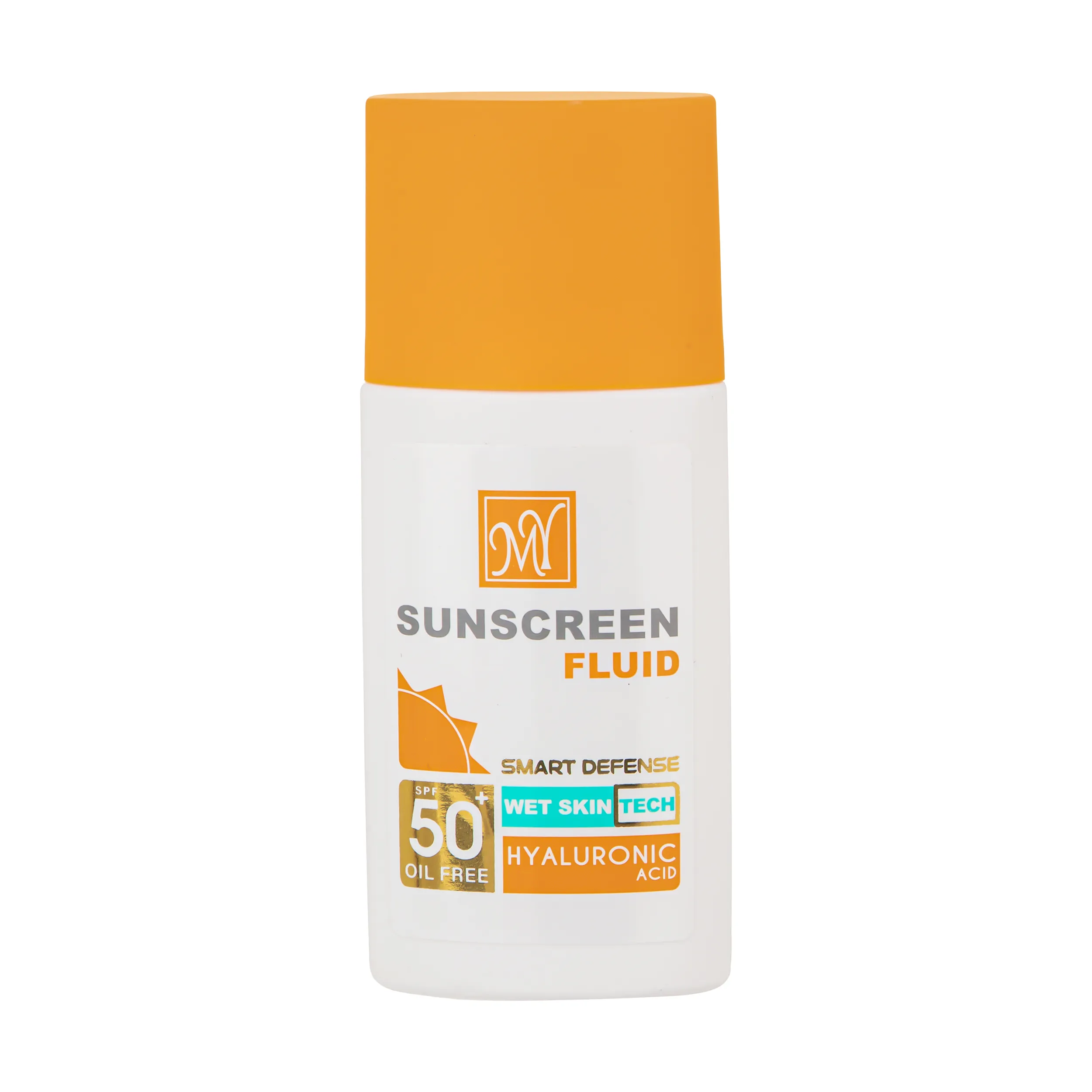 فلوئید ضدآفتاب بیرنگ مای SPF50 مدل Hyaluronic Acid مناسب انواع پوست، حجم 50 میلیلیتر