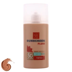 کرم ضدآفتاب رنگی مای مدل SPF50مدل smart defense، مناسب انواع پوست، حجم 50 میلیلیتر