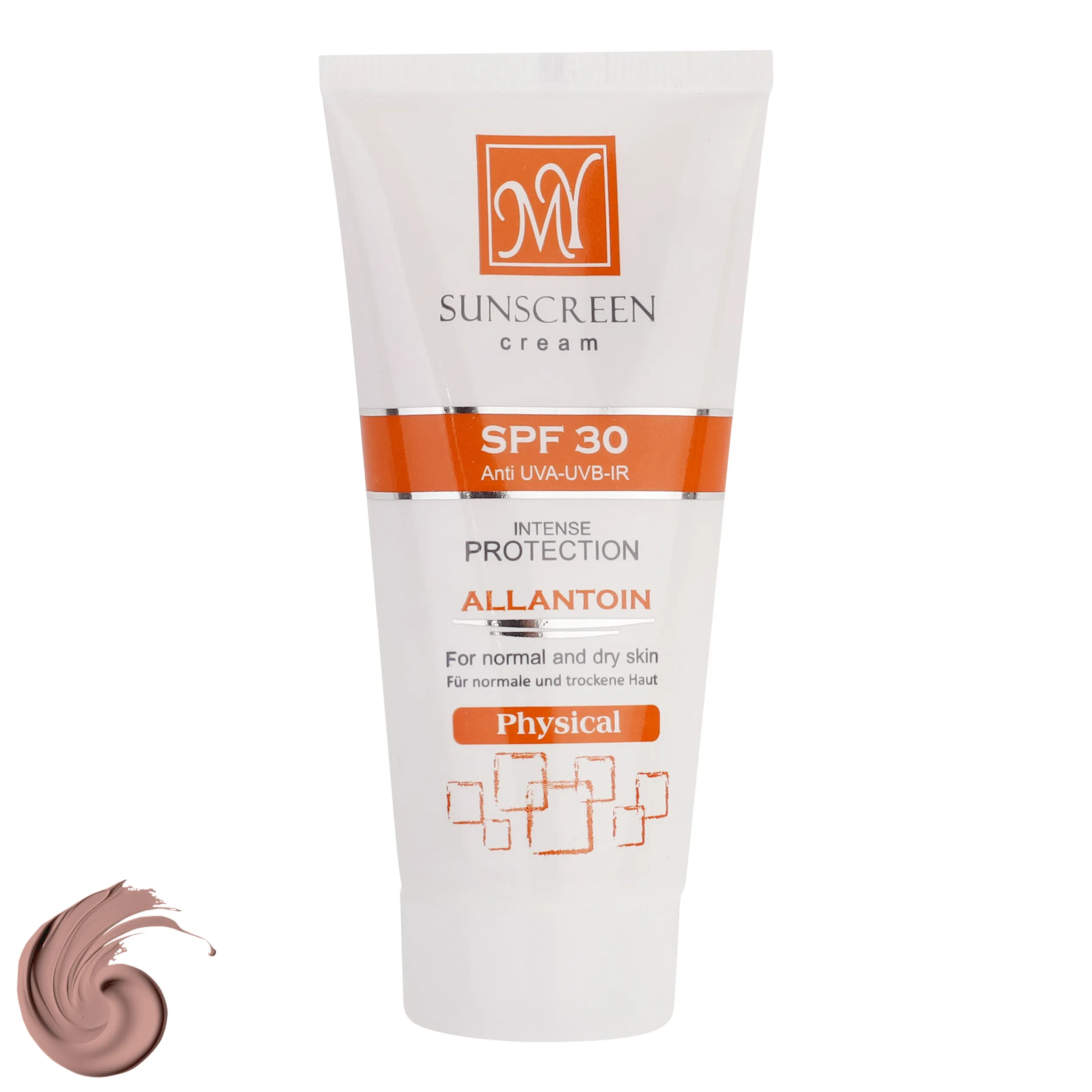کرم ضدآفتاب رنگی مای مدل SPF30، مناسب پوستهای نرمال و خشک، حجم 50 میلیلیتر