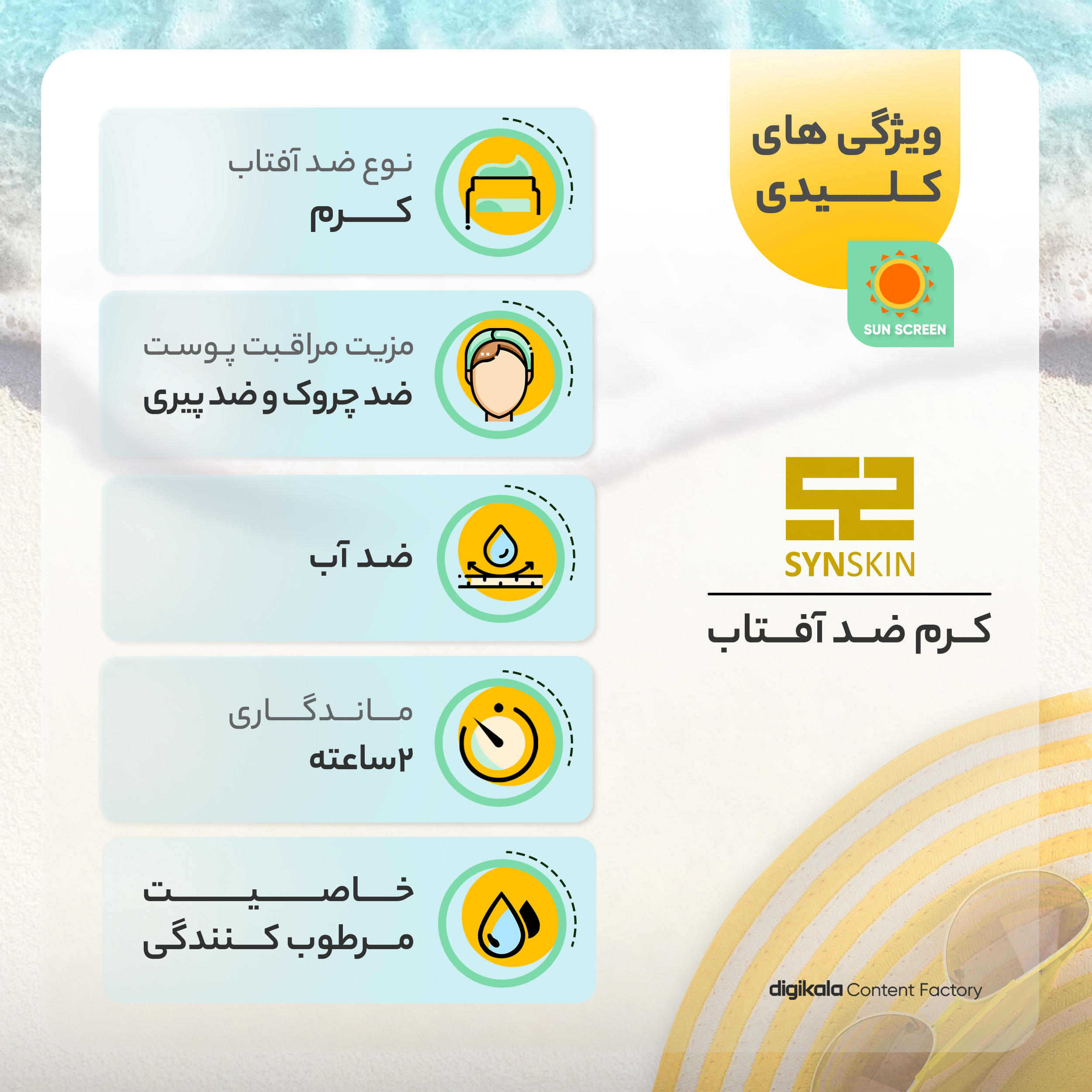 کرم ژل ضدآفتاب ساین اسکین مدل SPF50، مناسب پوستهای چرب، حجم 50 میلیلیتر