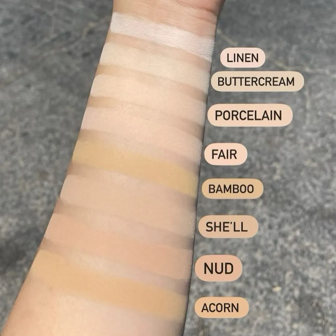 پنکک کرم پودری شیگلم رنگ NUDE