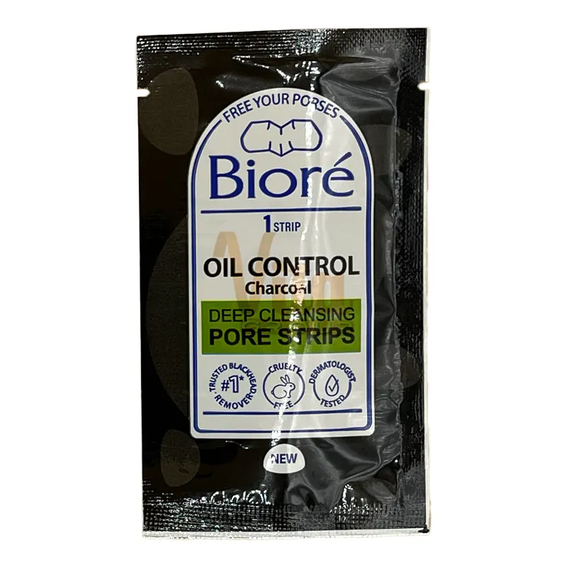 چسب بینی بیوره biore ژاپنی مدل ذغال Oil Control بسته 6 عددی