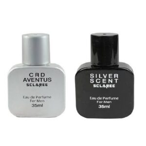 عطر جیبی مردانه اسکلاره مدل CRD Aventus به همراه عطر Silver Scent حجم 35 میلی لیتر