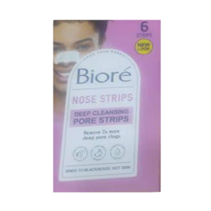 چسب بینی بیوره biore ژاپنی مدل صورتی بسته 6 عددی