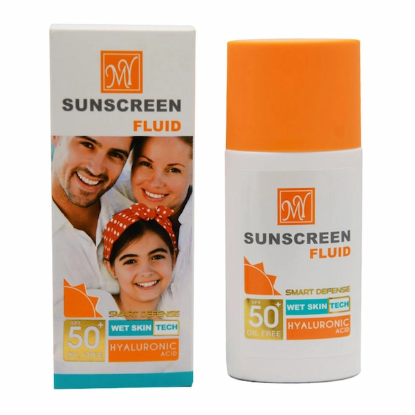 فلوئید ضد آفتاب رنگی مای SPF 50 مدل Smart Defense حجم 50 میلی لیتر
