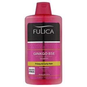 شامپو فولیکا مدل GINKGO B5E مخصوص موهای شکننده و مجعد حجم 400 میلی‌لیتر