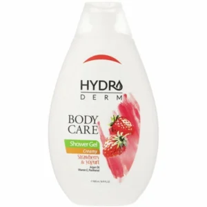 شامپو بدن هیدرودرم رایحه ماست و توت فرنگی حجم 500ml