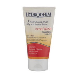 ژل شستشوی صورت هیدرودرم ضدجوش مدل Oily Skin وزن 150 گرم