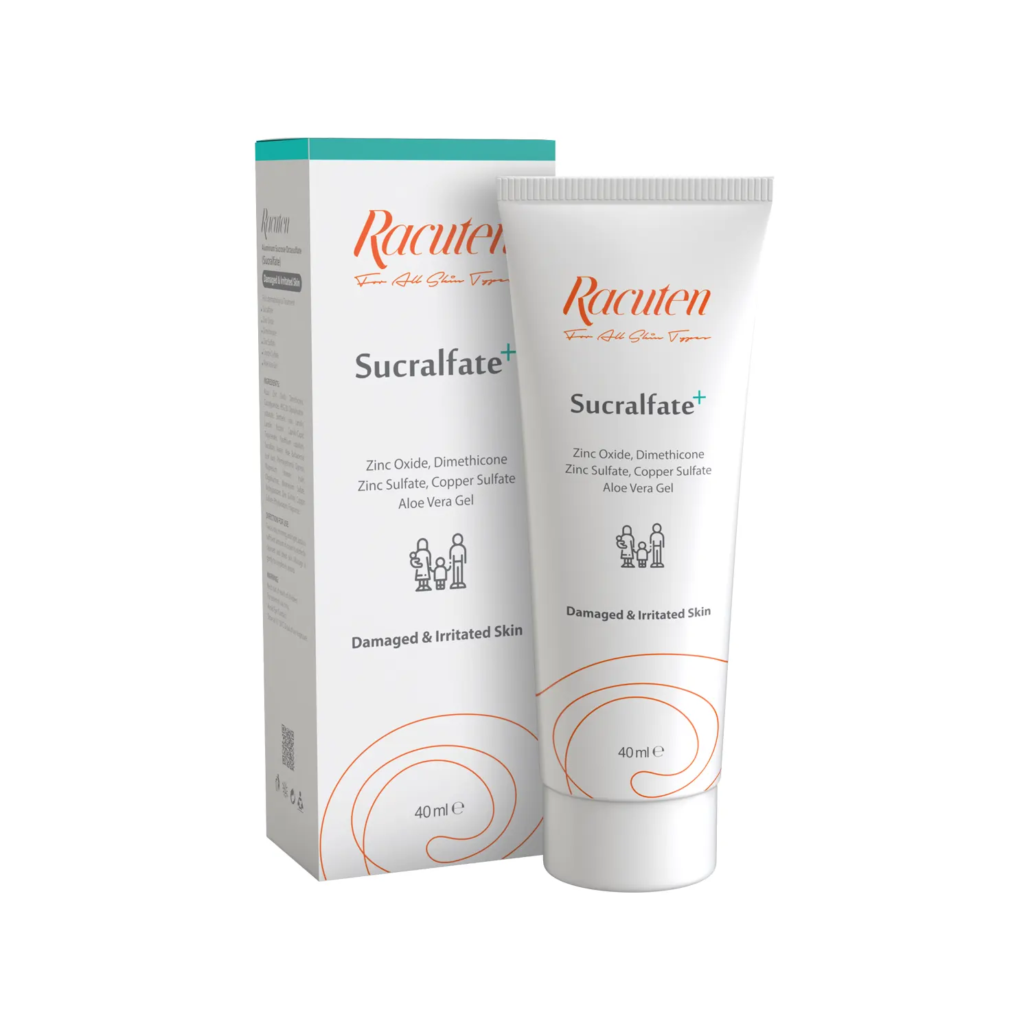 کرم ترمیم کننده راکوتن مدل +Sucralfate حجم 40 میلی لیتر
