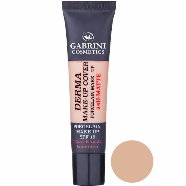 کرم پودر تیوپی گابرینی Gabrini اورجینال حجم 40 میلی لیتر
