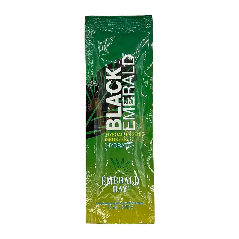 لوسیون سولار ساشه ای Emerald Bay Black Emerald حجم 15 میل