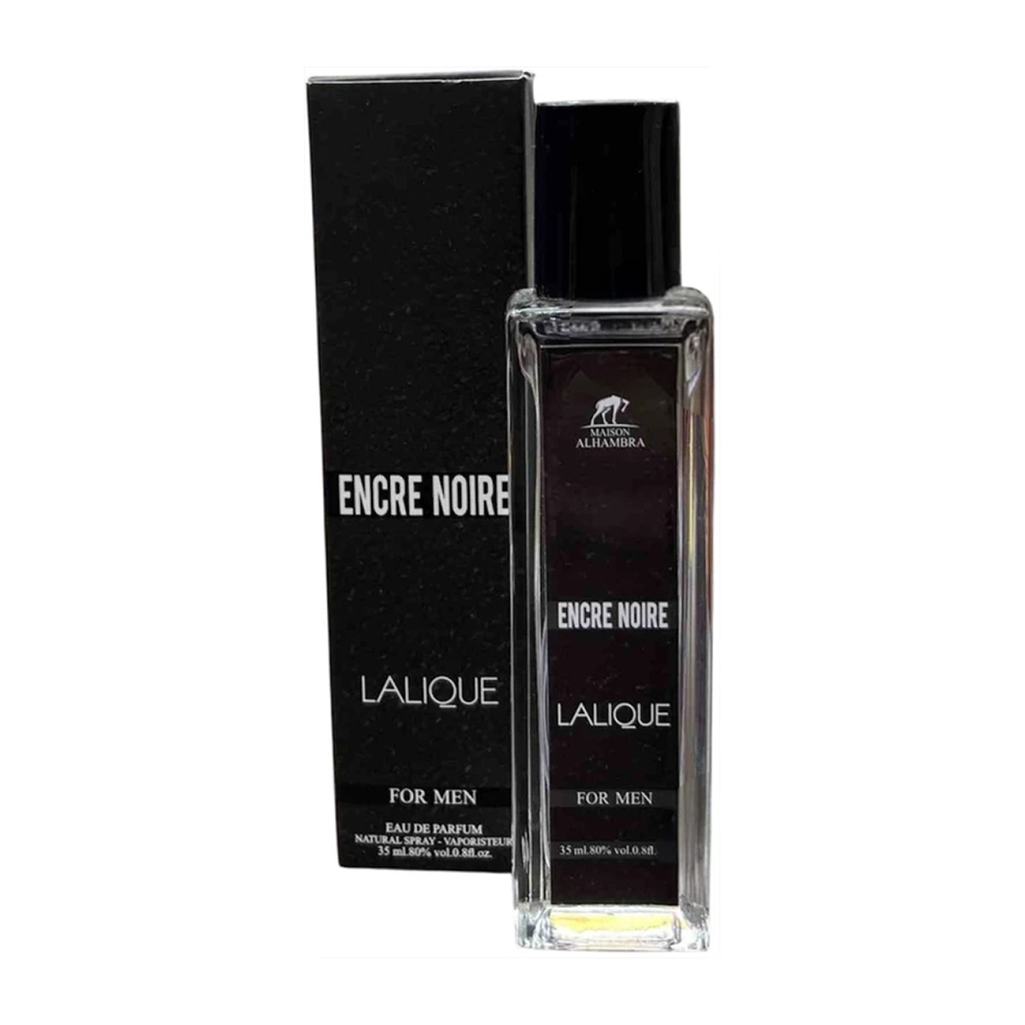 عطر جیبی الحمبرا مردانه مدل ENCRE NOIRE حجم ۳۵ میلی لیتر