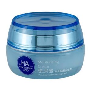 کرم مرطوب کننده دست و صورت بیو آکوا مدل Hyaluronic Acid مناسب برای انواع پوست وزن 50 گرم