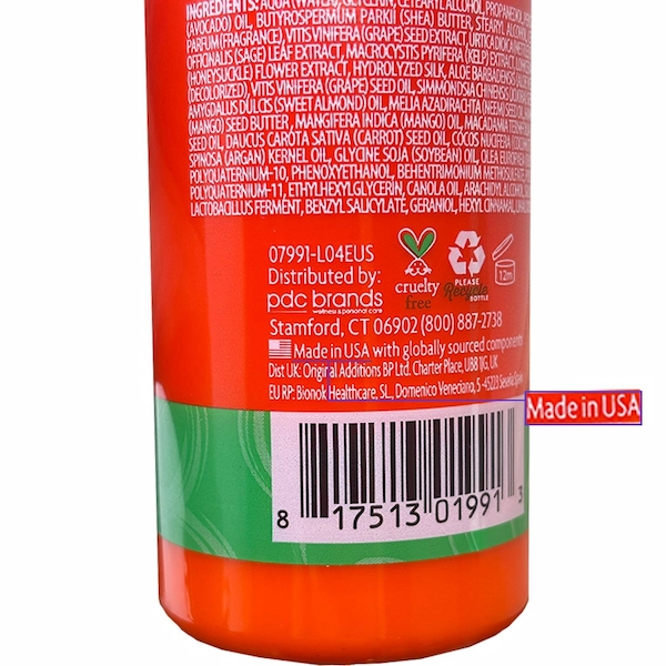 کرم موی کانتو مناسب موهای فر مدل آووکادو حجم 355 میلی لیتر