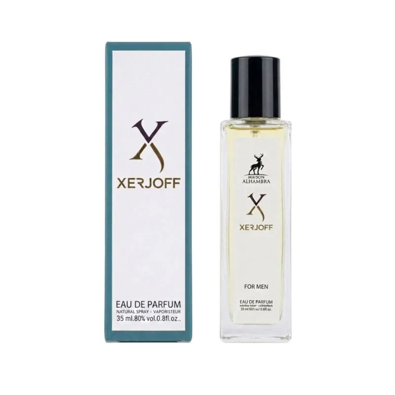 عطر جیبی الحمبرا مردانه رایحه زرجوف حجم 35 میلی لیتر